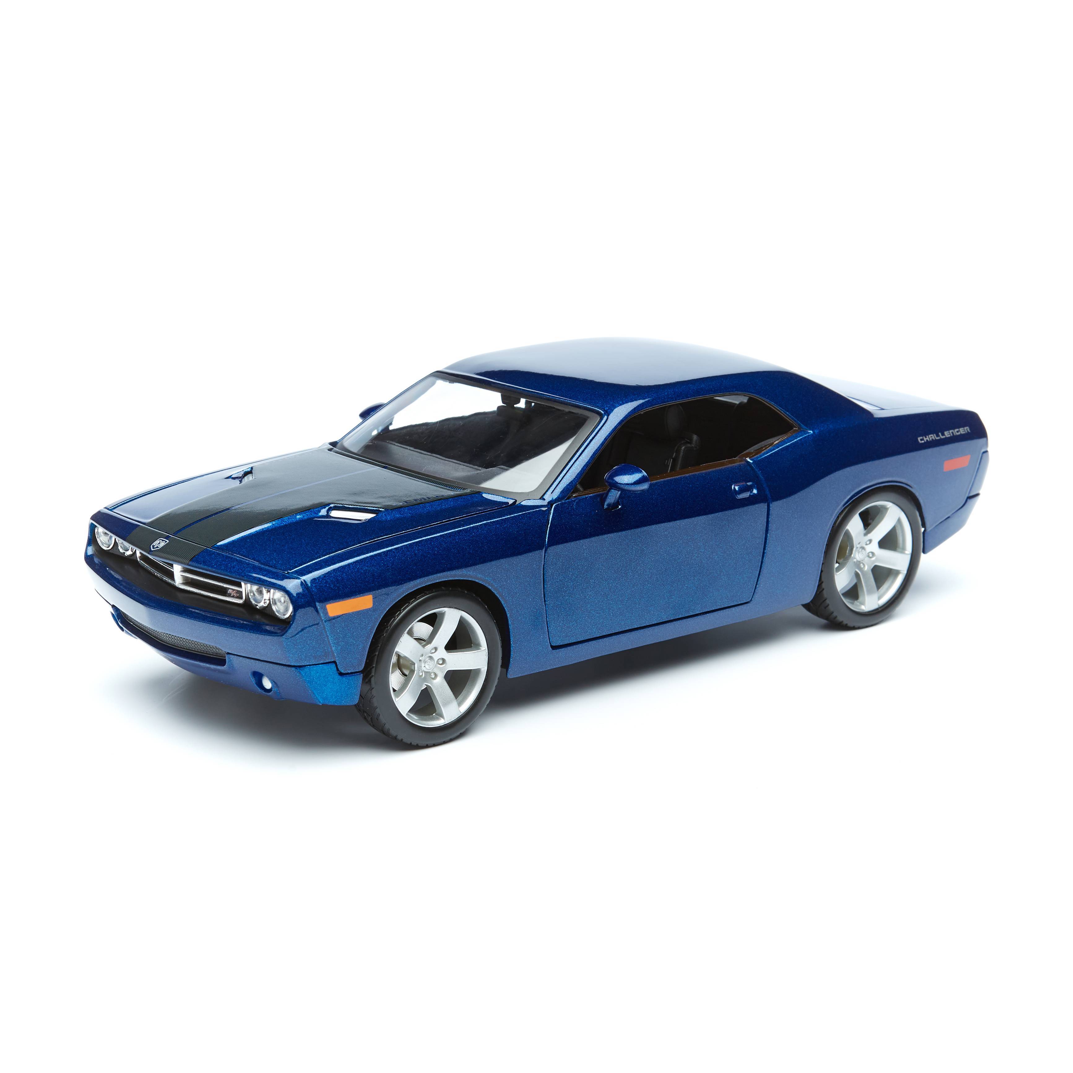 фото Maisto машинка dodge challenger concept, 1:18 синяя 31396