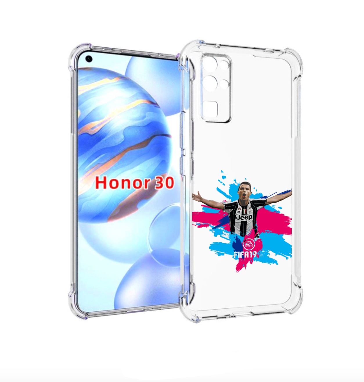 

Чехол бампер MyPads Fifa-2022 мужской для Honor 3, Прозрачный, Tocco