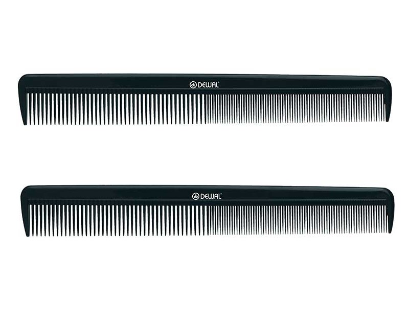 

Расческа рабочая Dewal Эконом CO-6008 пластик 21,5 см черный 2 шт, kr-1600
