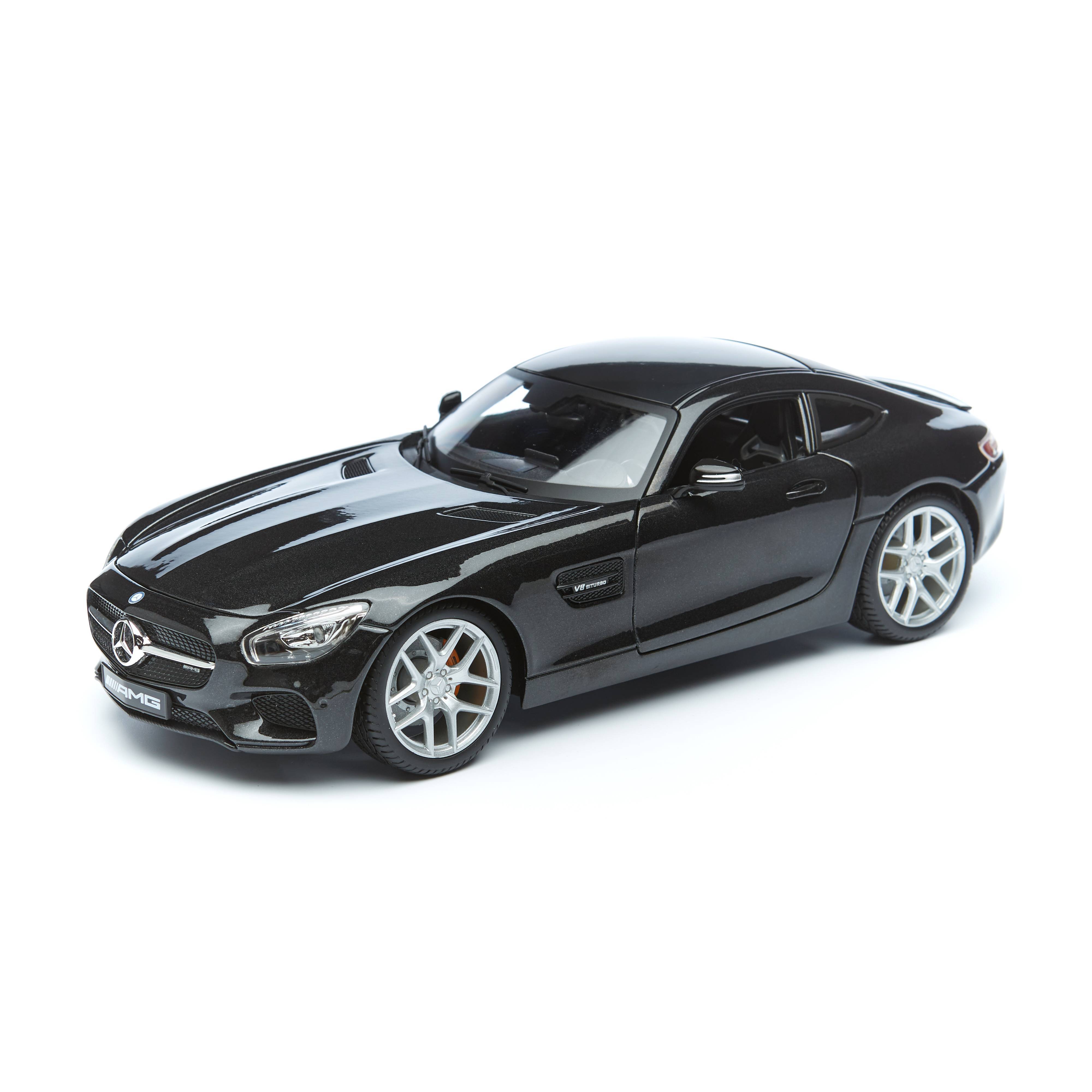 Maisto Машинка Mercedes AMG GT, 1:18 чёрная 31398