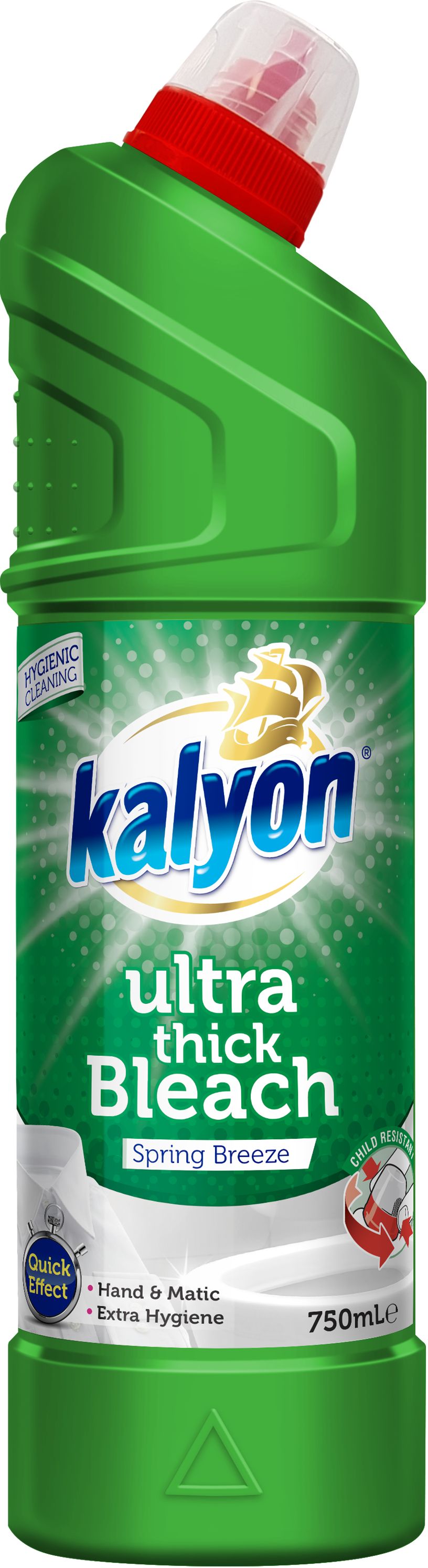 Ультрагустой отбеливатель KALYON ULTRA THICK BLEACH Весенний Бриз 750 мл