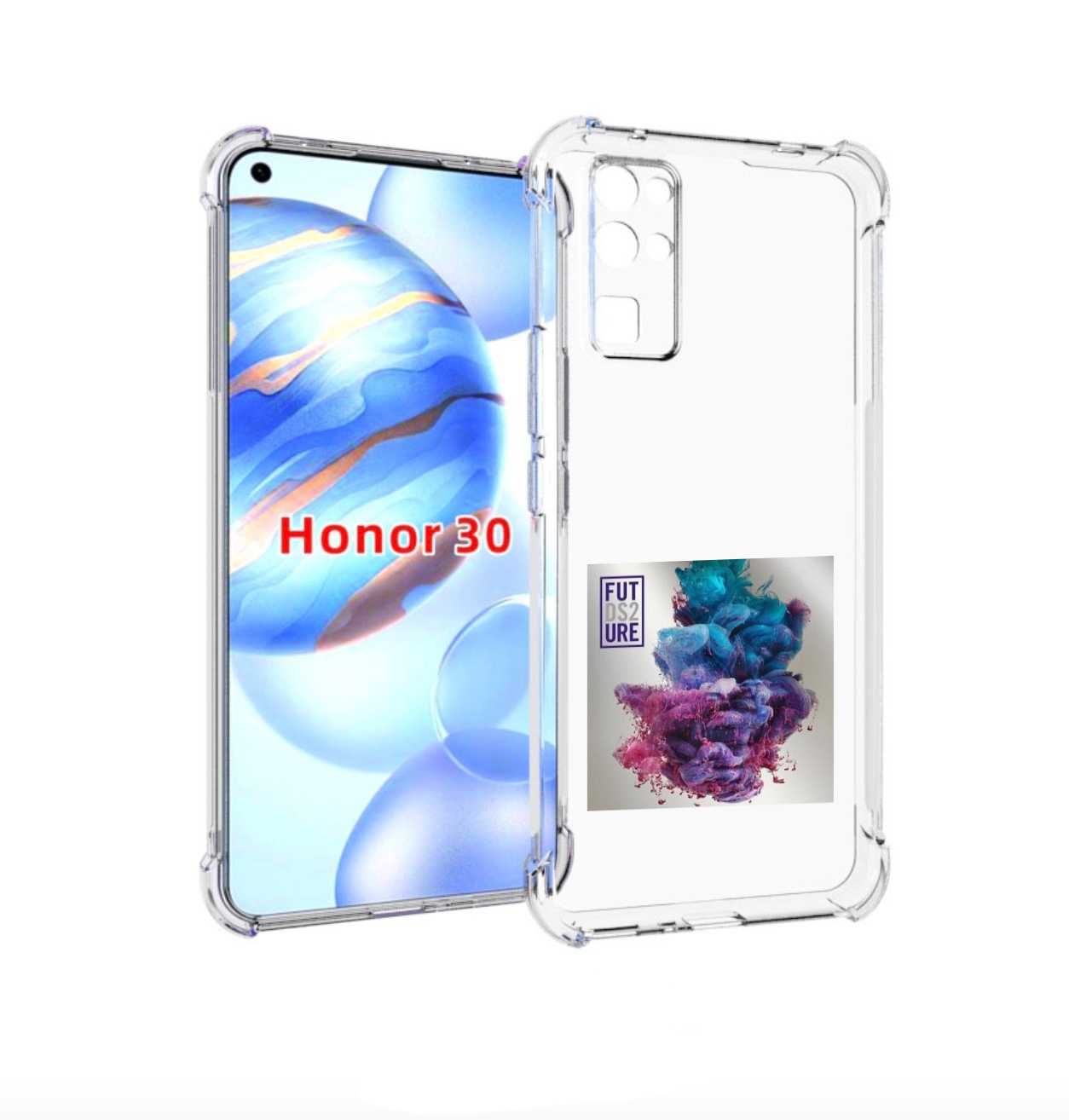 

Чехол бампер MyPads Future - DS2 (Dirty Sprite 2) для Honor 30 (, Прозрачный, Tocco