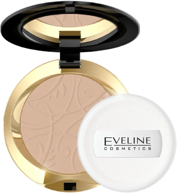 

Пудра компактная Eveline Cosmetics Celebrities Beauty, минеральная, тон 23, 9 г, Celebrities Beauty, матирующая, минеральная, тон 23