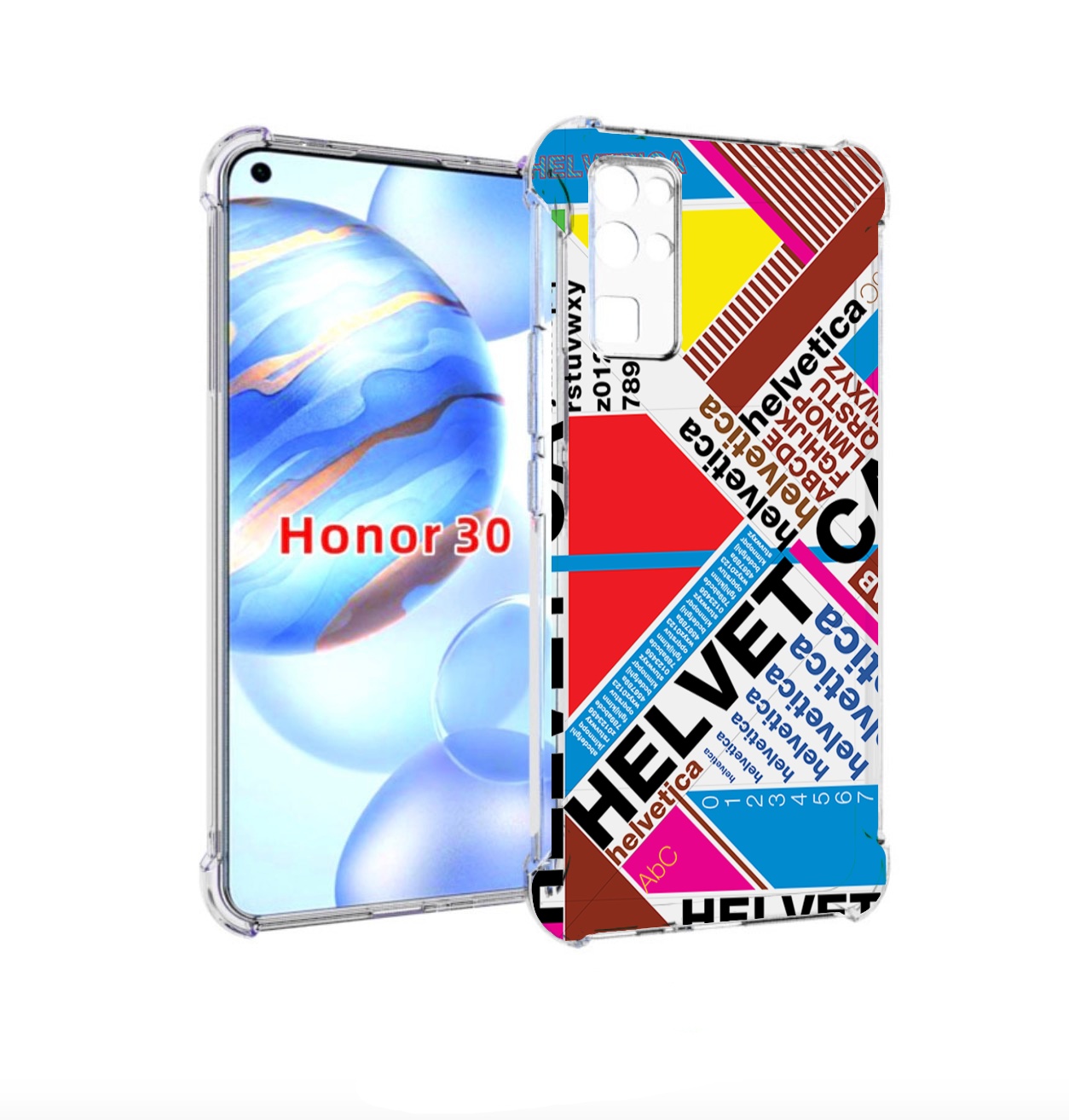 

Чехол бампер MyPads HELVET для Honor 30 (BMH-AN10) противоударный, Прозрачный, Tocco