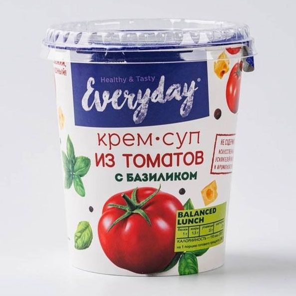 Крем-суп Everyday из томатов с базиликом 32 г