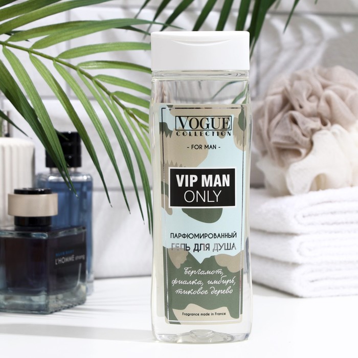 

Гель для душа VIP man only мужской, 250 мл