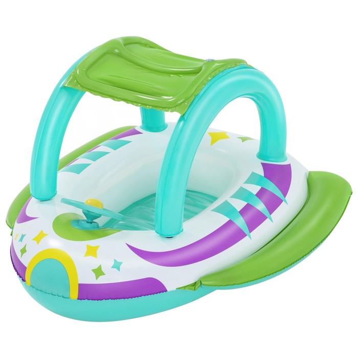 

Лодочка надувная Space Splash Baby Boat 107 х 112 см 34149, Разноцветный