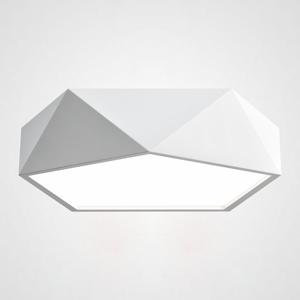 

Потолочный Светодиодный Светильник Geometric White D50, Geometric-Bw01
