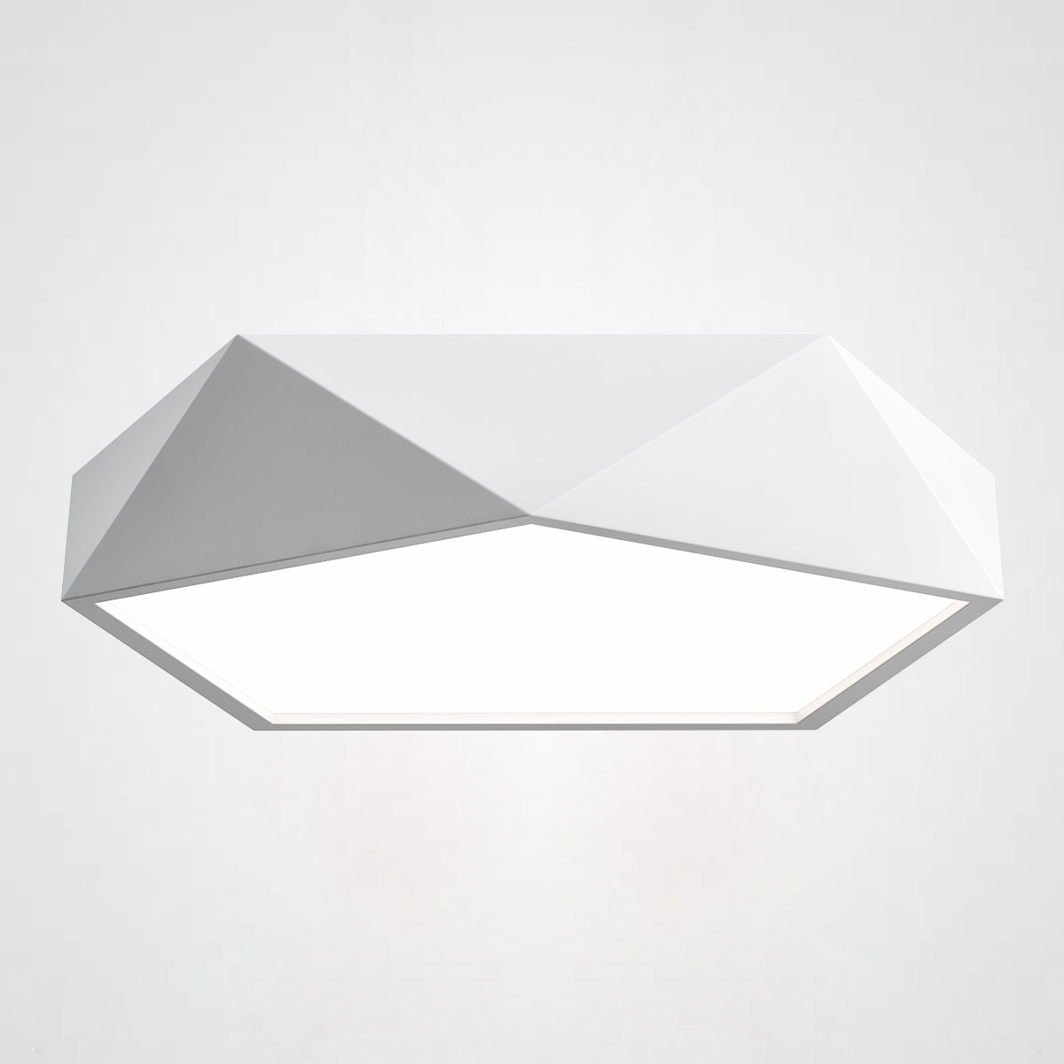 

Потолочный Светодиодный Светильник Geometric White D60, Geometric-Bw01