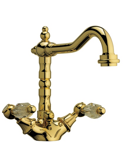 

Смеситель для раковины Webert ALEXANDRA bath GOLD AL700302010 40091
