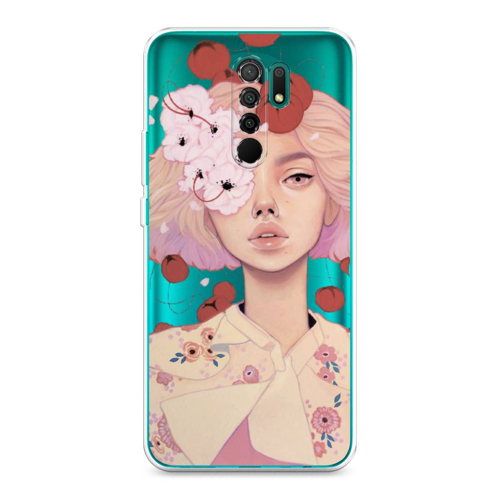 

Чехол Awog на Xiaomi Redmi 9 "Цветочная анархия", Разноцветный, 38350-7