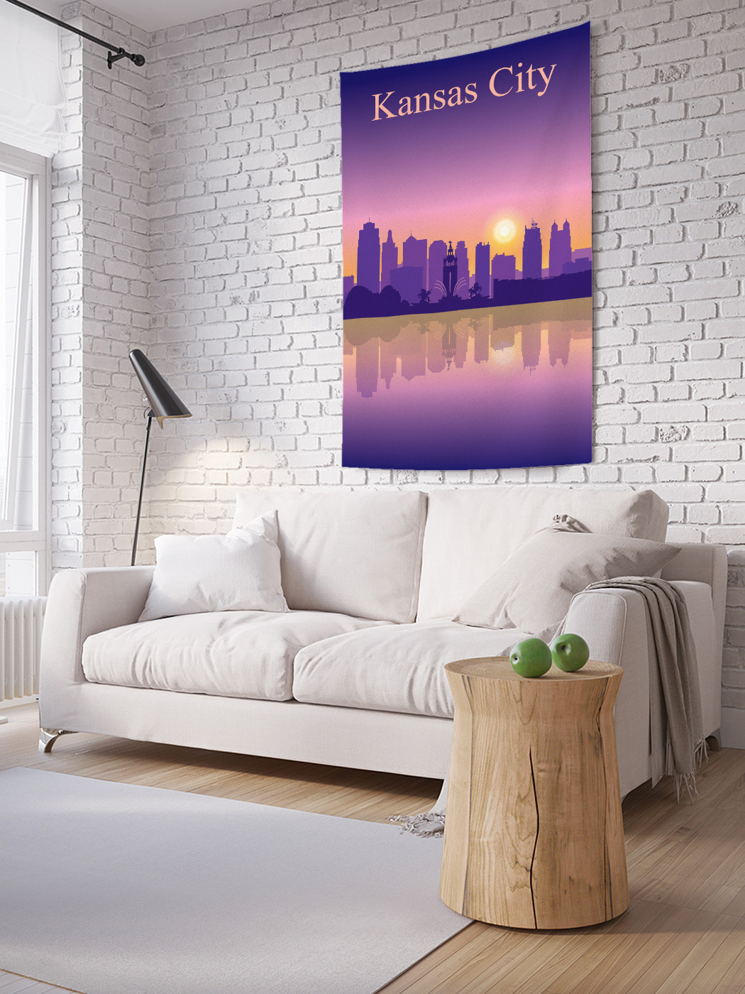 

Вертикальное фотопанно на стену JoyArty Загадочный Канзас 150x200 см, Загадочный Канзас