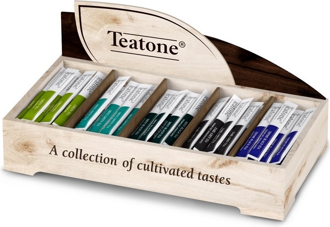 

Чай Teatone в стиках ассорти 5 вкусов дер.шкатулка, 75стиков
