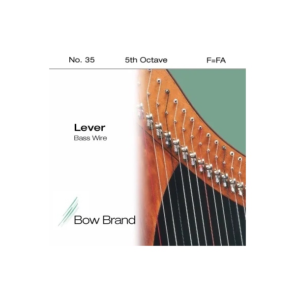 

Струна Bow Brand F5 для арфы Lever Wires LW-35F5