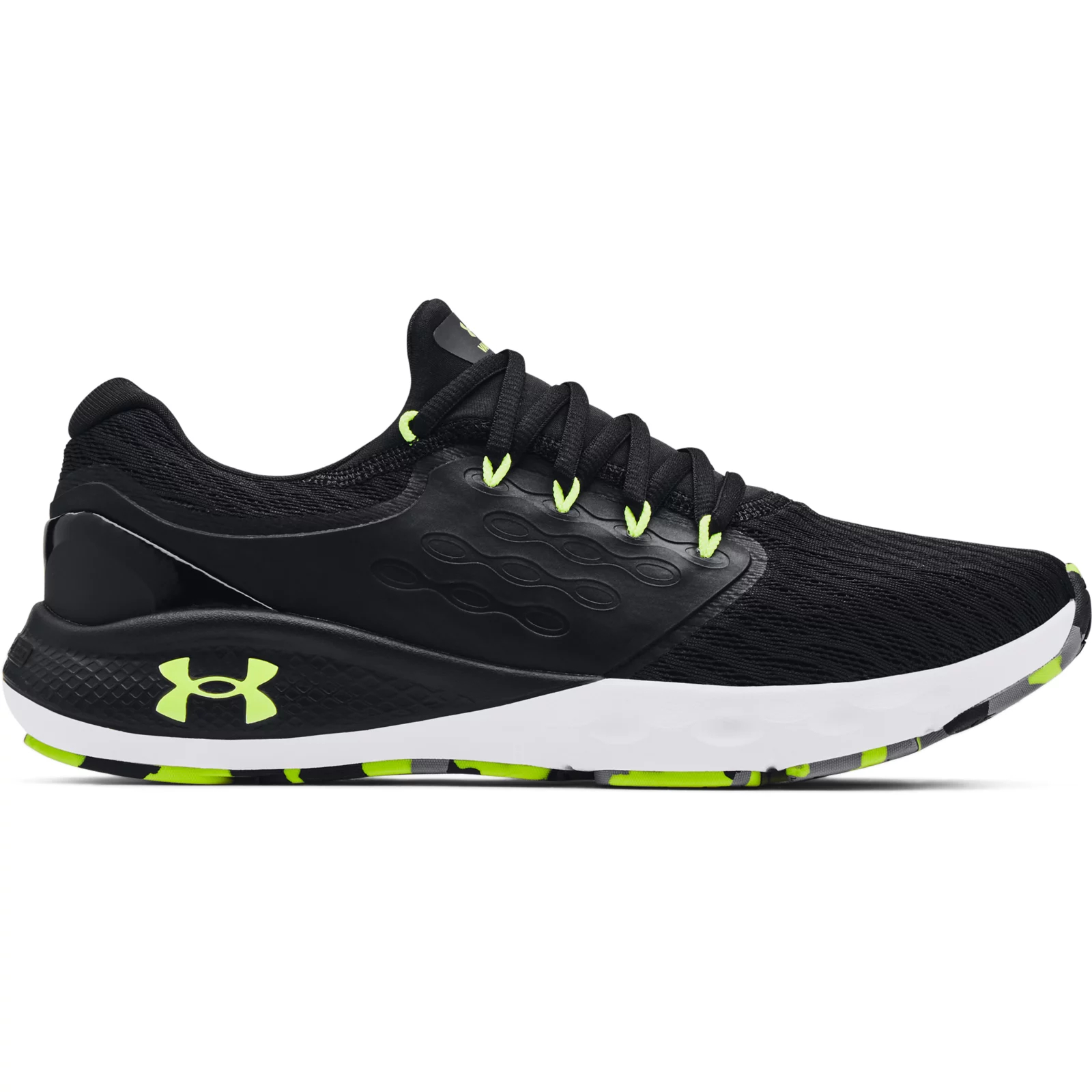 фото Кроссовки мужские under armour ua charged vantage marble черные 9.5 us