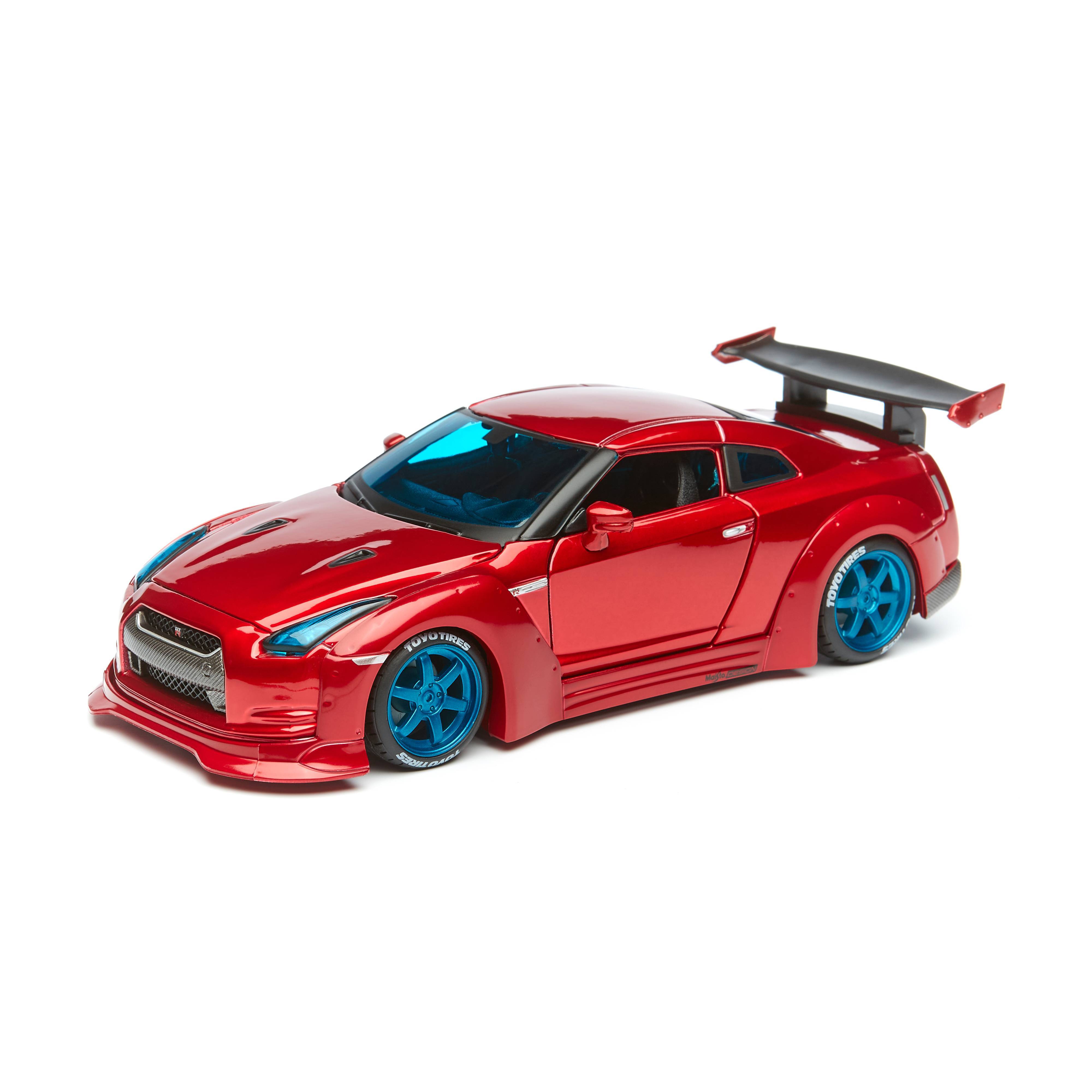 фото Maisto машинка design tokyo mod - nissan gt-r 1:24, красная 32526