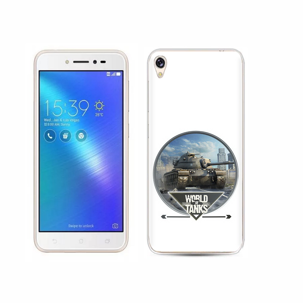 

Чехол MyPads Tocco для Asus ZenFone Live (ZB501KL) Мир танков, Прозрачный, Tocco