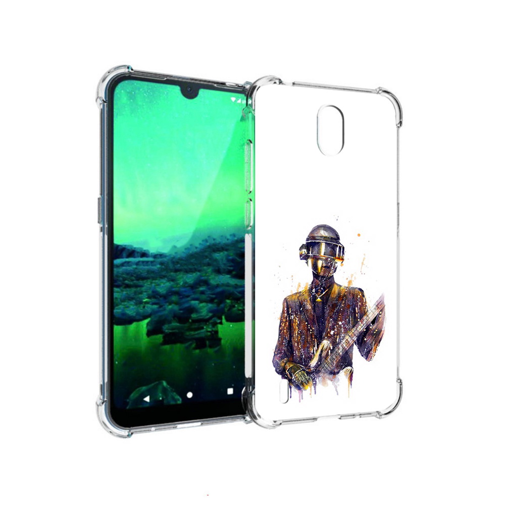 

Чехол MyPads Tocco для Nokia 1.3 космо-гитарист (PT227048.104.392), Прозрачный, Tocco