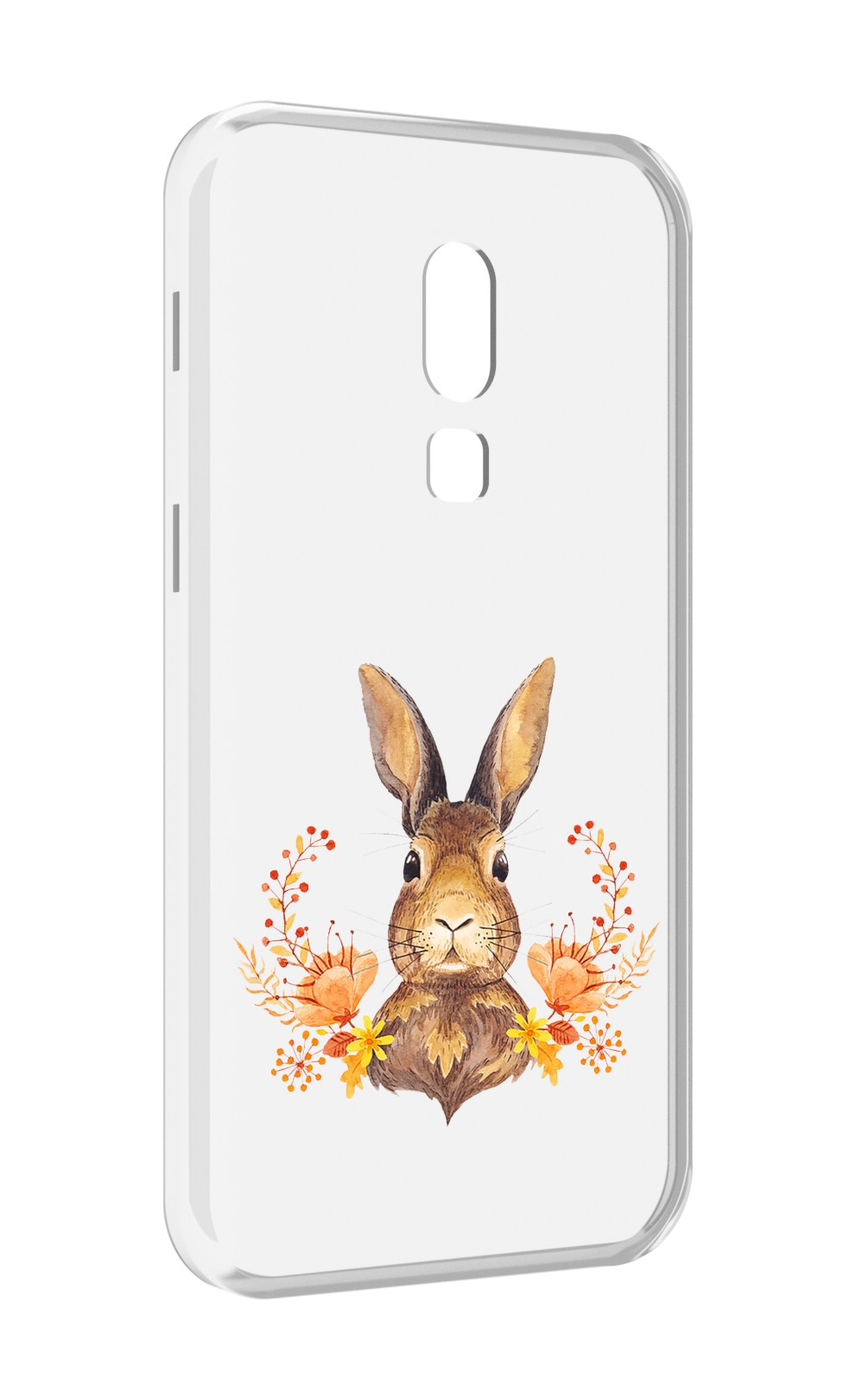 

Чехол MyPads зайка в цветах для Meizu V8, Прозрачный, Tocco