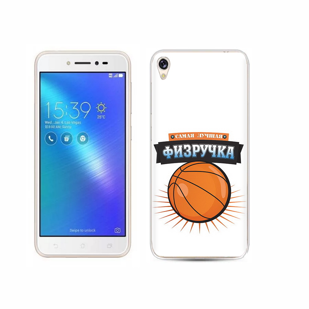 

Чехол MyPads Tocco для Asus ZenFone Live (ZB501KL) Самая лучшая физручка, Прозрачный, Tocco