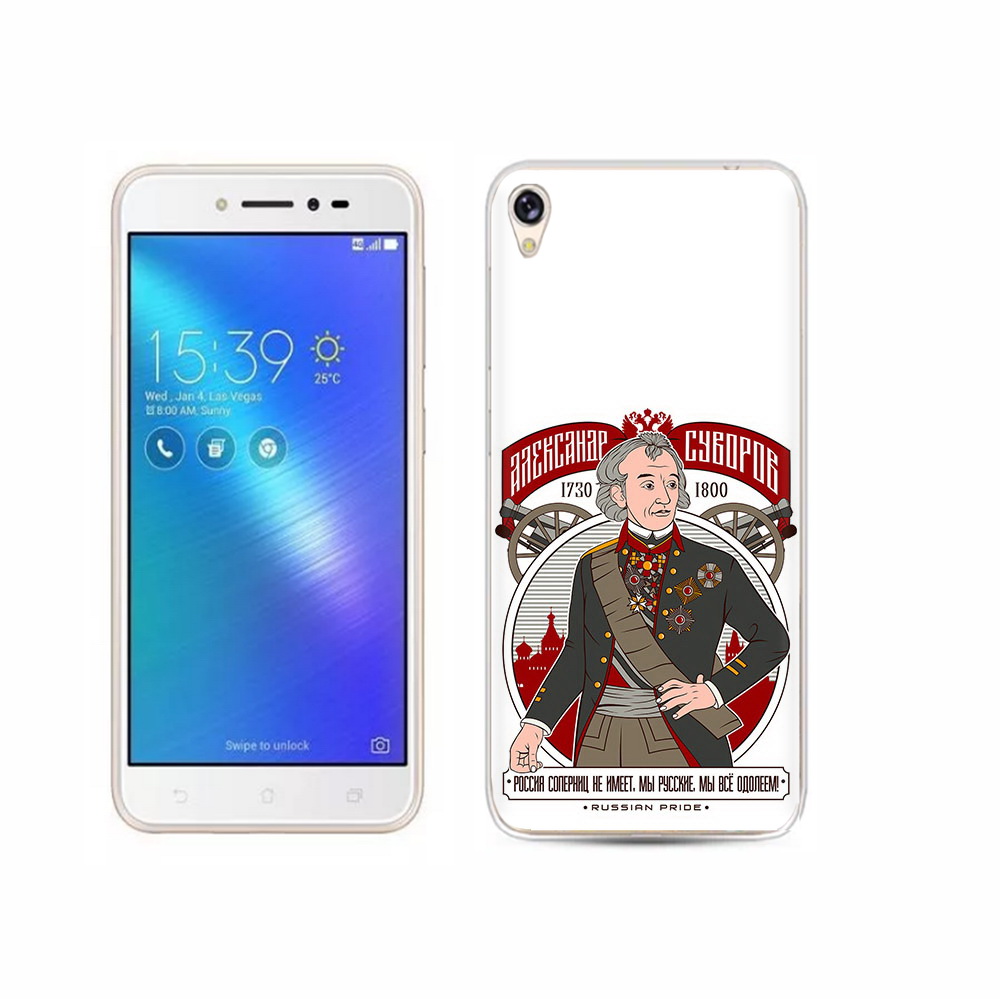 

Чехол MyPads Tocco для Asus ZenFone Live (ZB501KL) Суворов, Прозрачный, Tocco
