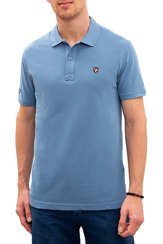 Футболка мужская U.S. POLO Assn. G081SZ0110ETP20-E голубая XS