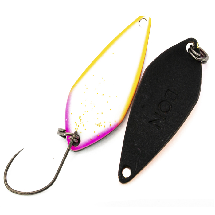 

Блесна для ловли форели Troutland BON 2.6 g color # GLO35 BON26#GLO35, Фиолетовый;желтый, Bon