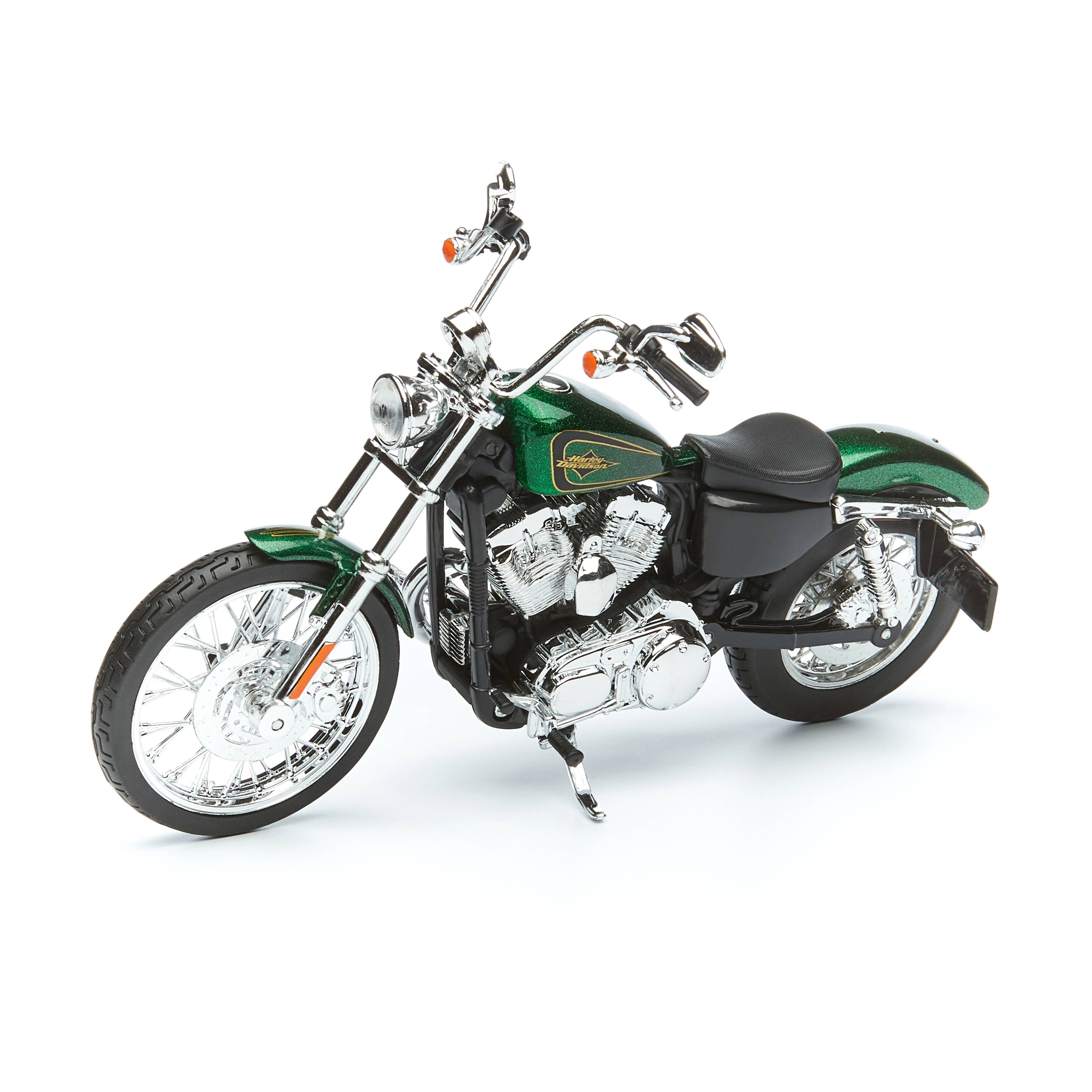 Maisto Мотоцикл H-D Motorcycles - 2013 XL1200V Seventy-two 1:12, зеленый 32335