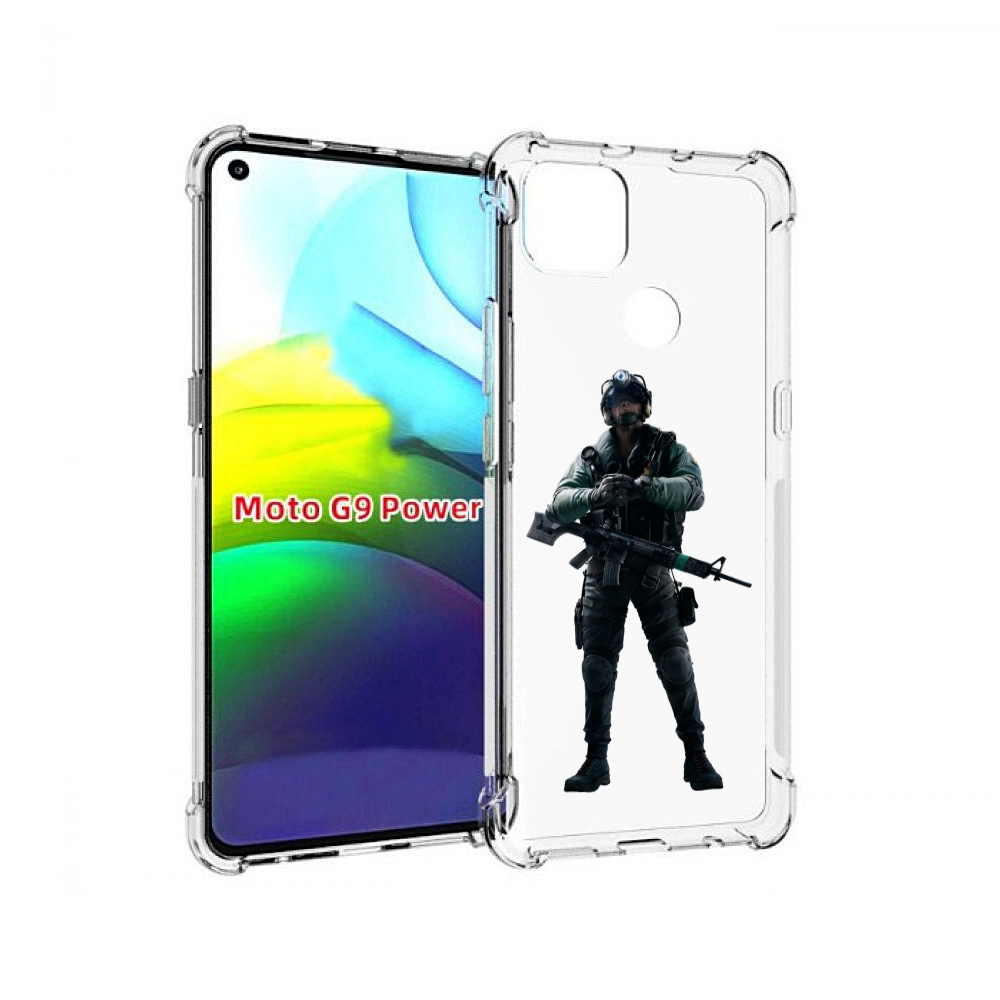 

Чехол MyPads Tom-Clancy's-Rainbow-Six-2 для Motorola Moto G9 Power, Прозрачный, Tocco