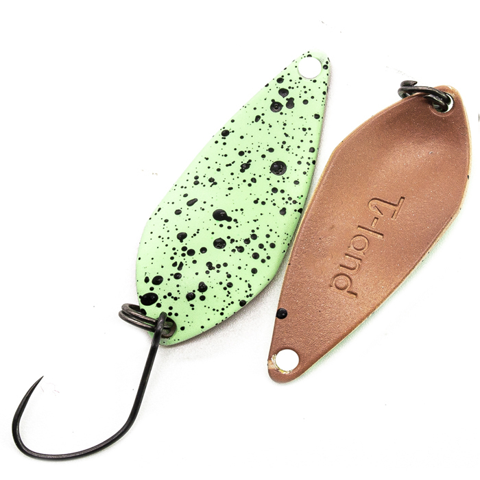 

Блесна для ловли форели Troutland BON 3.2 g color # 27 BON32#27, Зеленый, Bon