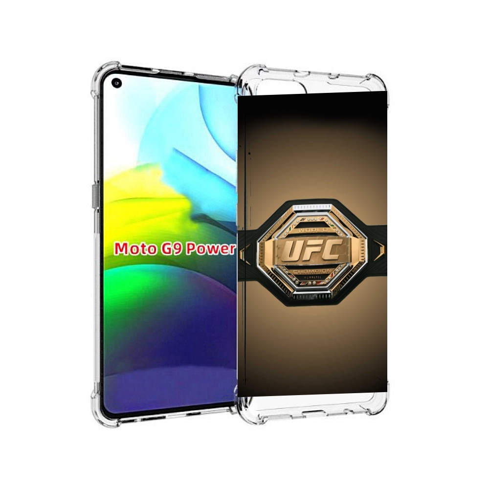 

Чехол MyPads UFC единоборства мужской для Motorola Moto G9 Power, Прозрачный, Tocco