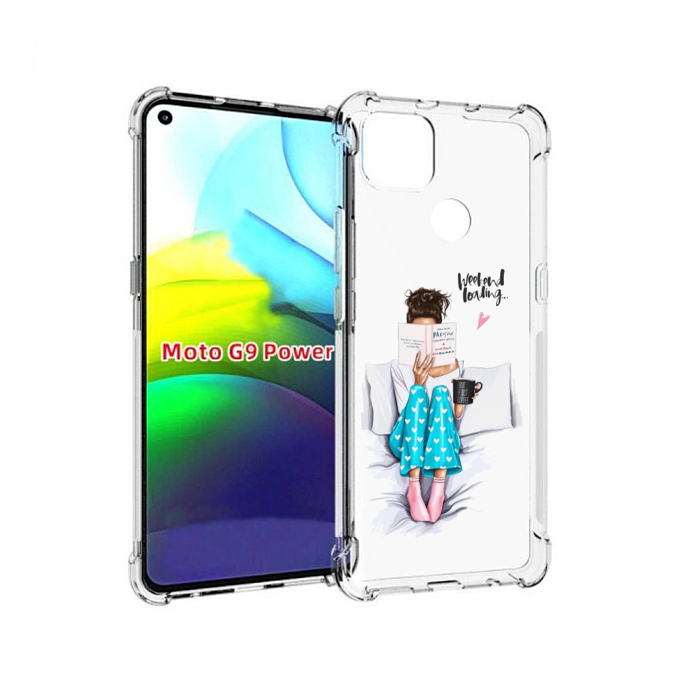 

Чехол MyPads Weekend-loading для Motorola Moto G9 Power, Прозрачный, Tocco