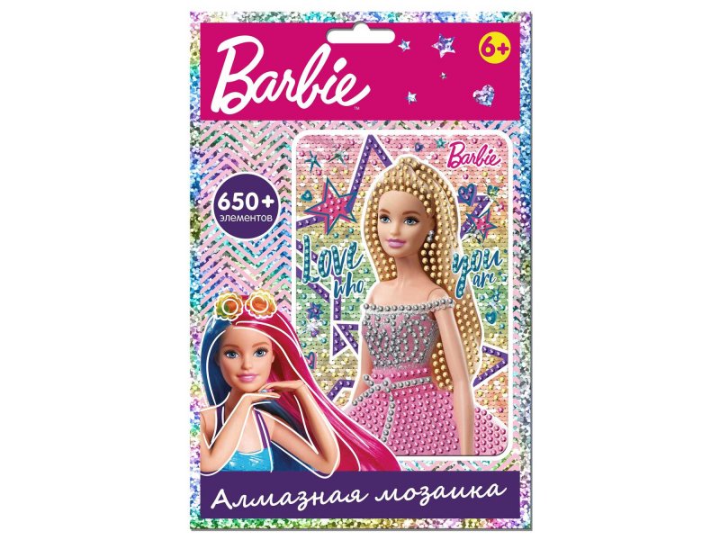 фото Мозаика алмазная barbie lady ln0020