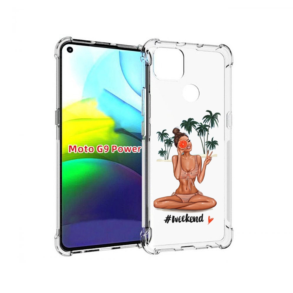 

Чехол MyPads Weekend для Motorola Moto G9 Power, Прозрачный, Tocco