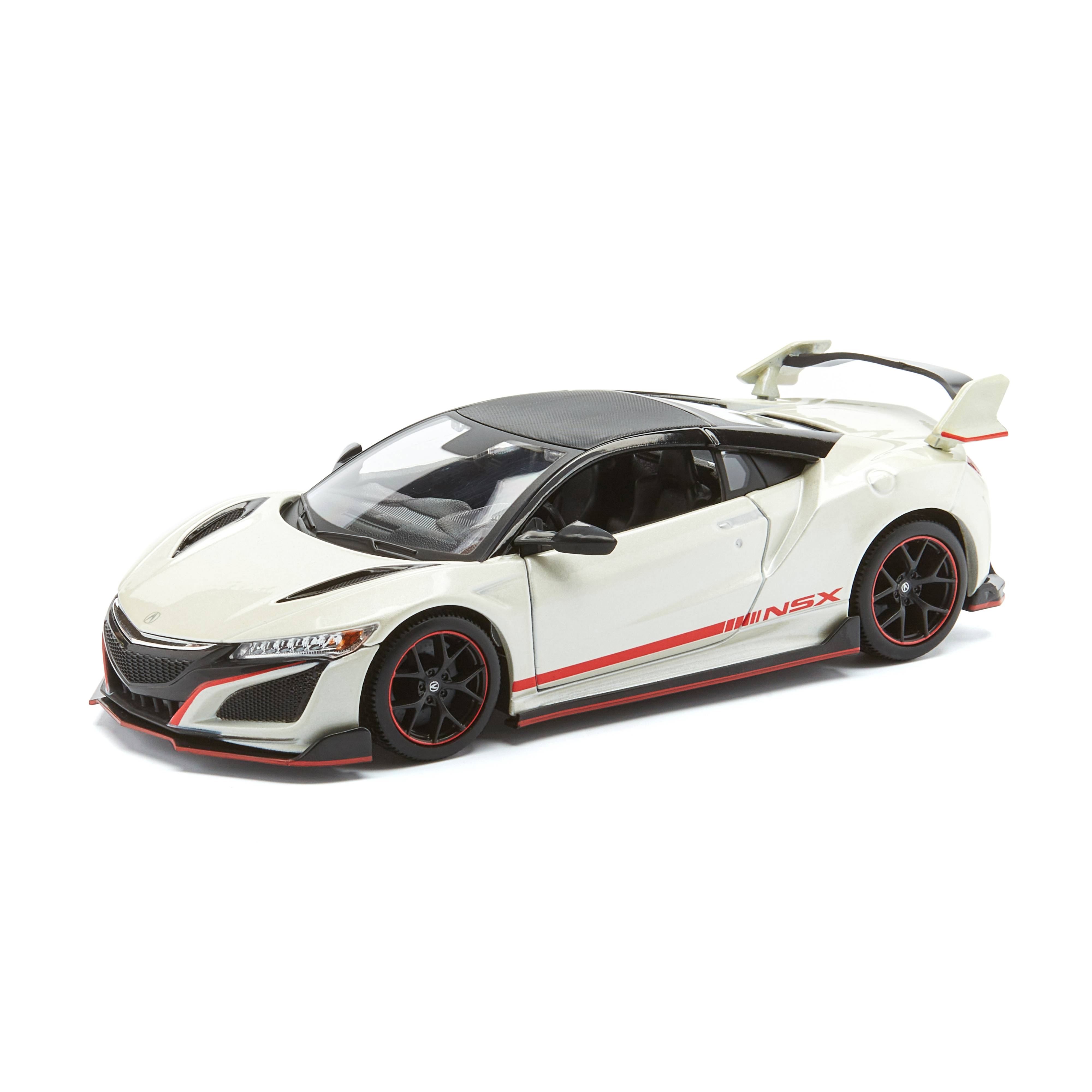 фото Maisto машинка металлическая acura nsx 2018 design exotics, 1:24, белая 32536