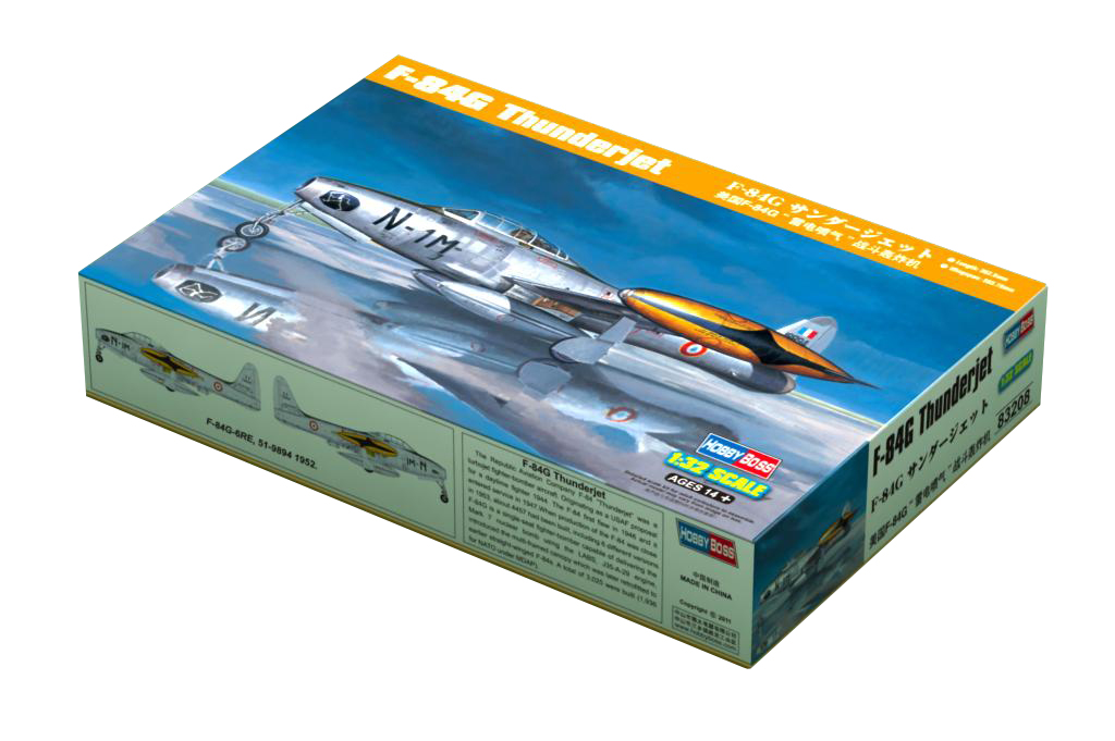 

Сборная модель HobbyBoss 1/32 Истребитель F-84G Thunderjet 83208