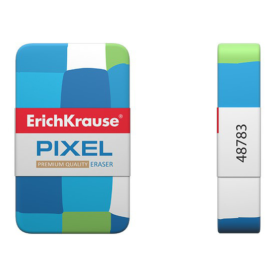 

Ластик ErichKrause Pixel, Разноцветный