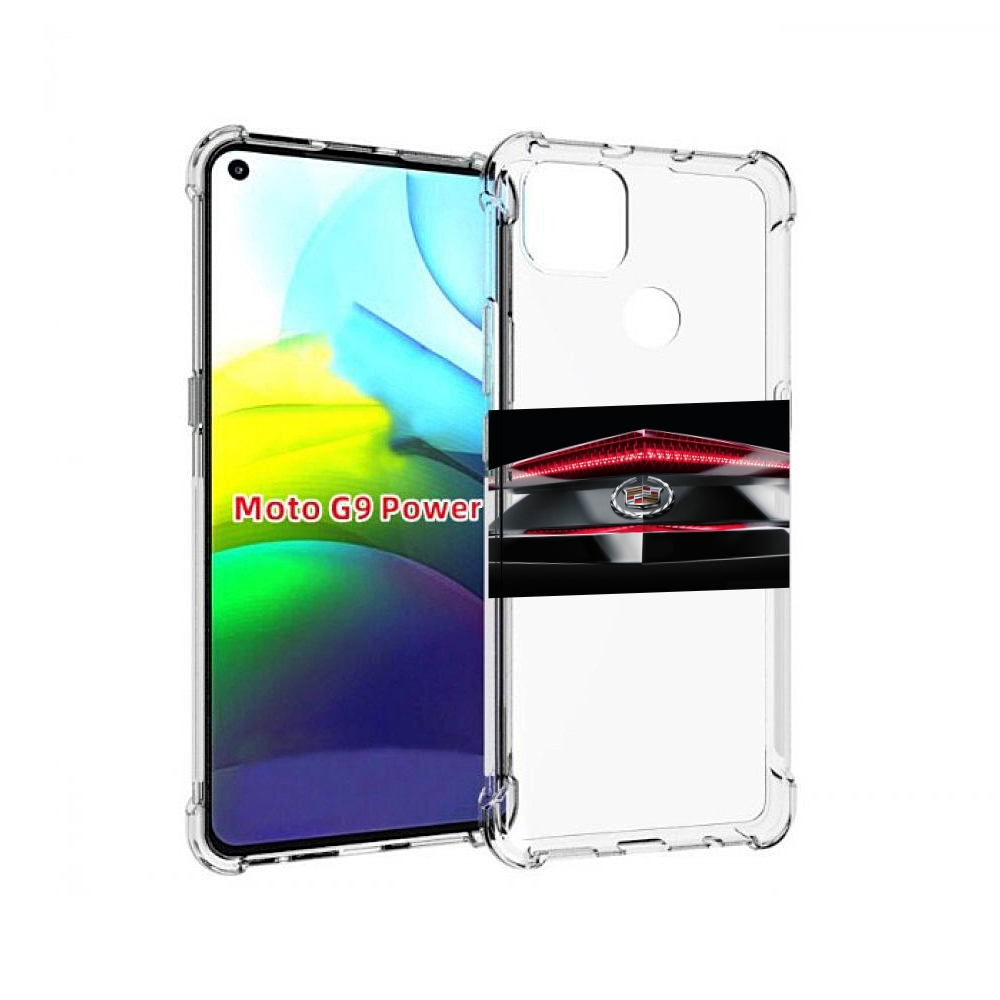 

Чехол MyPads cadillac 3 мужской для Motorola Moto G9 Power, Прозрачный, Tocco