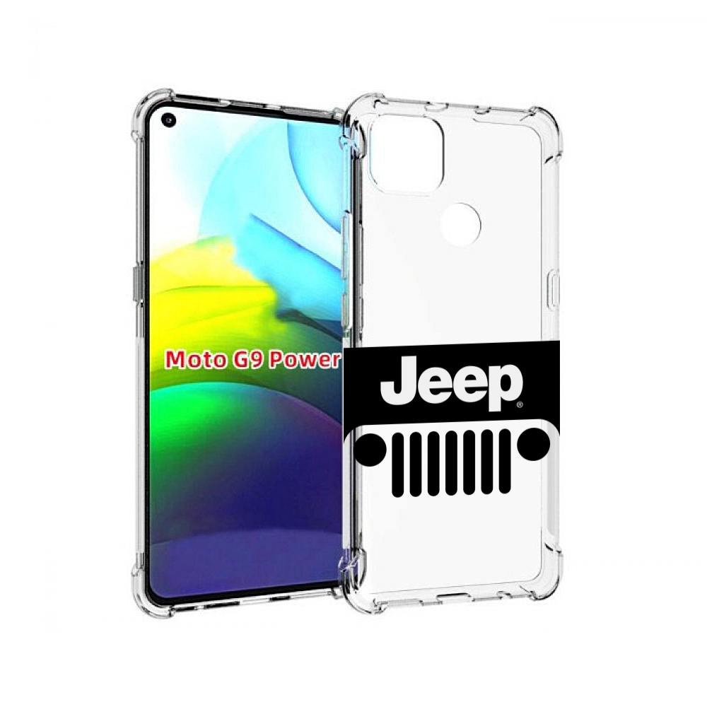 

Чехол MyPads jeep-джип-3 мужской для Motorola Moto G9 Power, Прозрачный, Tocco