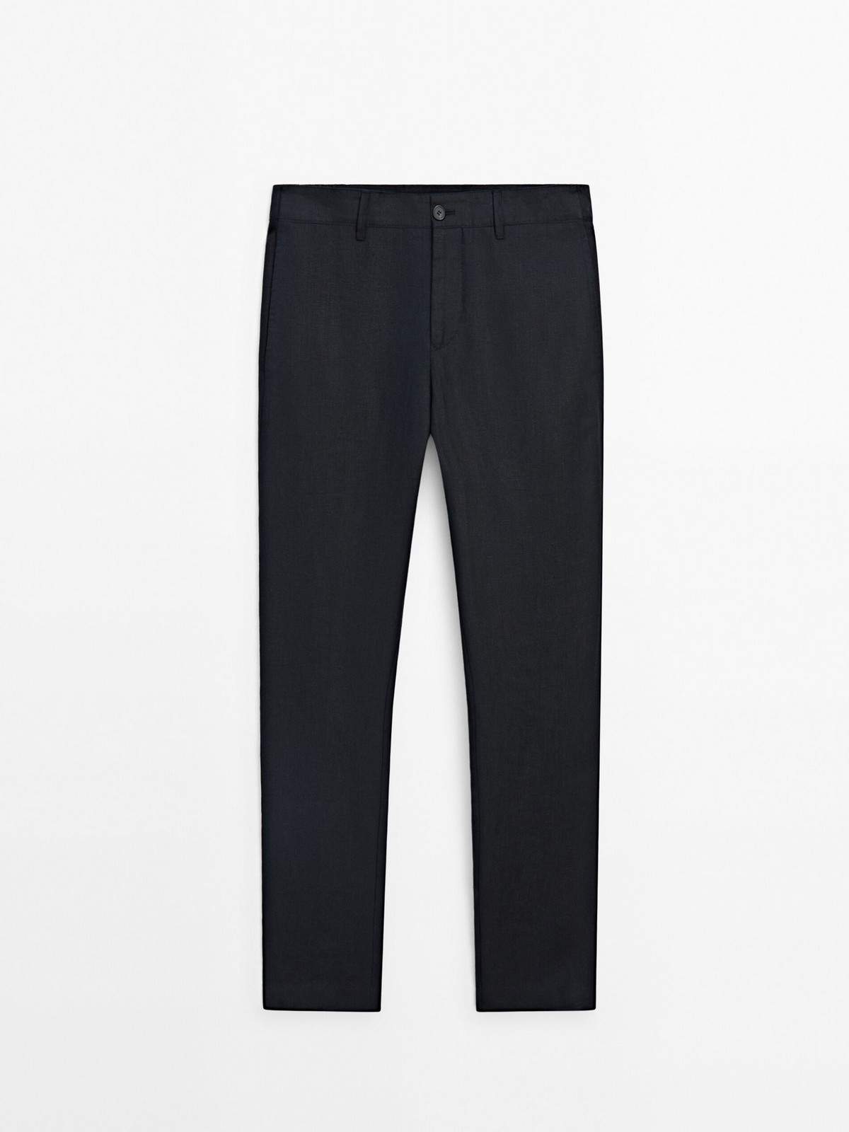 

Брюки мужские Massimo Dutti 0015/015-I2024 синие 38, Синий, 0015/015-I2024