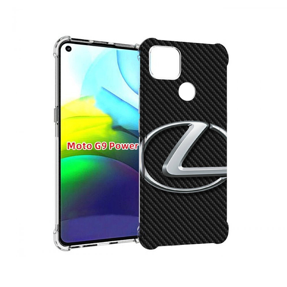 

Чехол MyPads lexus лексус 3 для Motorola Moto G9 Power, Прозрачный, Tocco