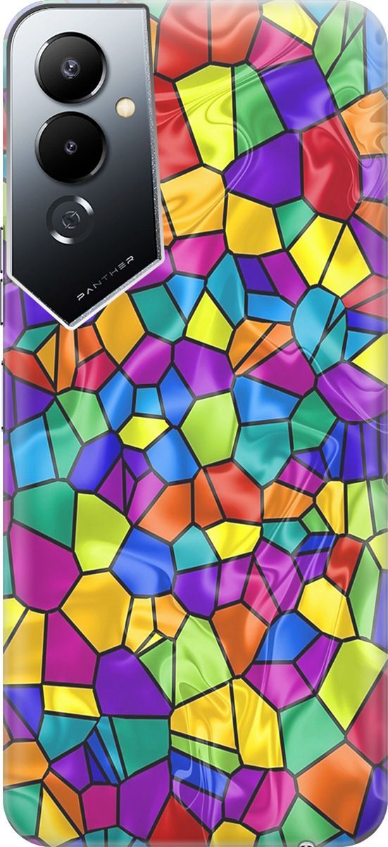 Силиконовый чехол на Tecno Pova 4 с принтом 