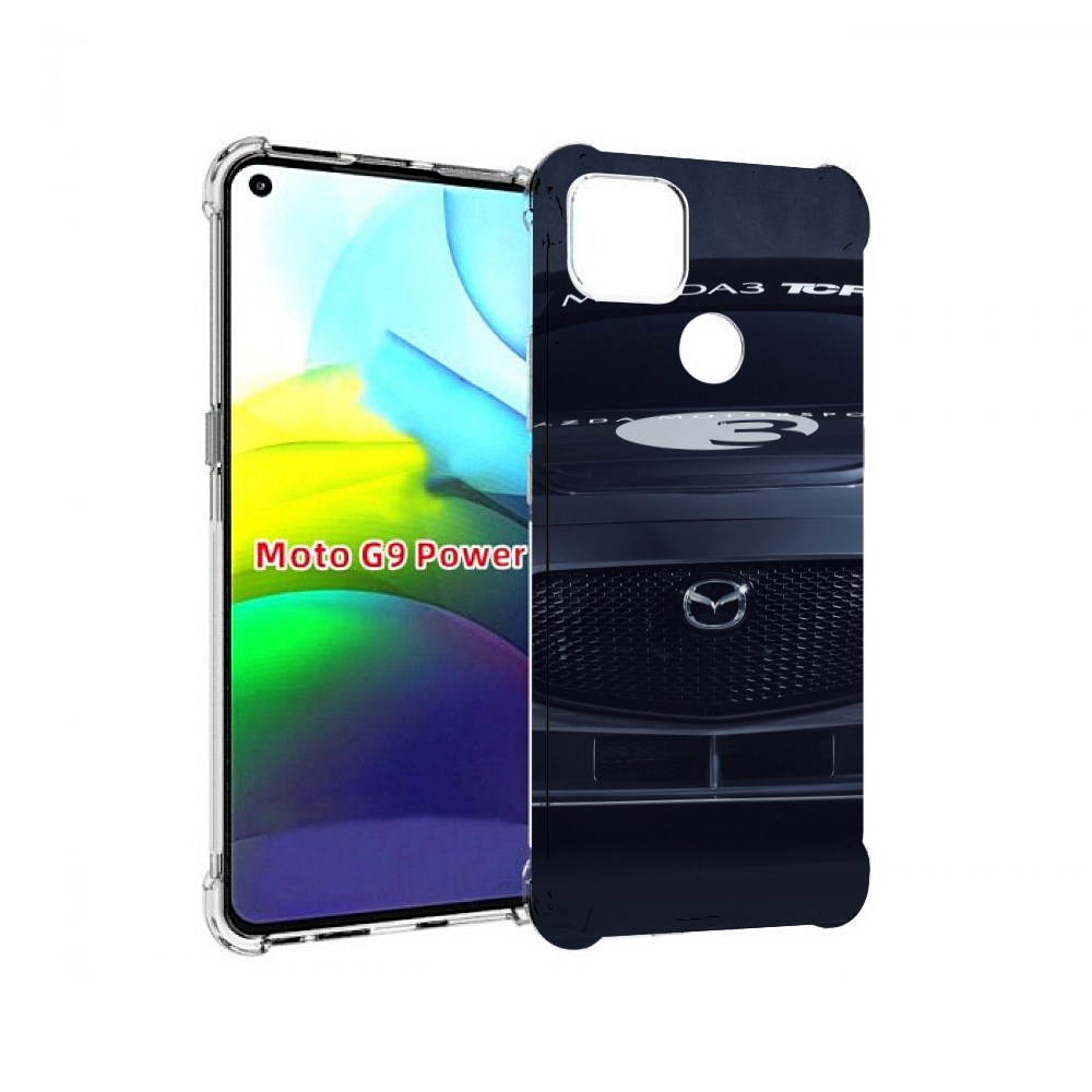 

Чехол MyPads mazda мазда 3 для Motorola Moto G9 Power, Прозрачный, Tocco