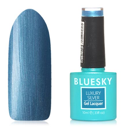 

Гель-лак Bluesky Luxury Silver №611