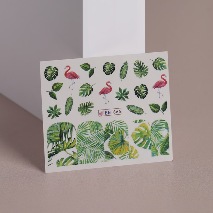 

Слайдер - дизайн для ногтей «Tropical print», Perfect_наклейки