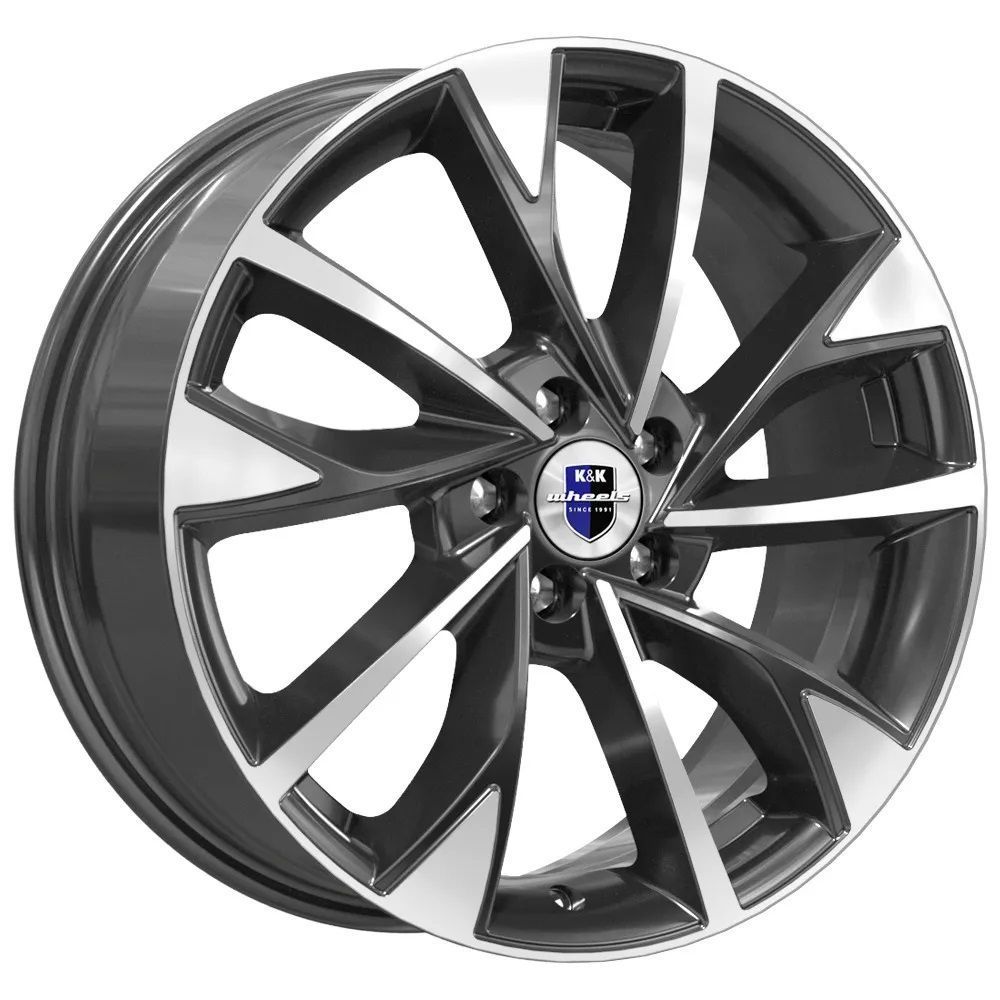 

R17 5X110 7J Et38 D65,1 К&К Роквуд (Кс900-06) Алмаз Черный K&K арт. 77068