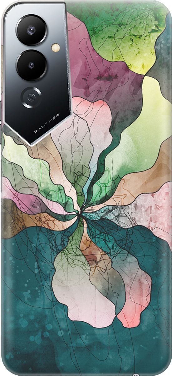 

Силиконовый чехол на Tecno Pova 4 с принтом "Прекрасные цвета", Зеленый;красный, 158042