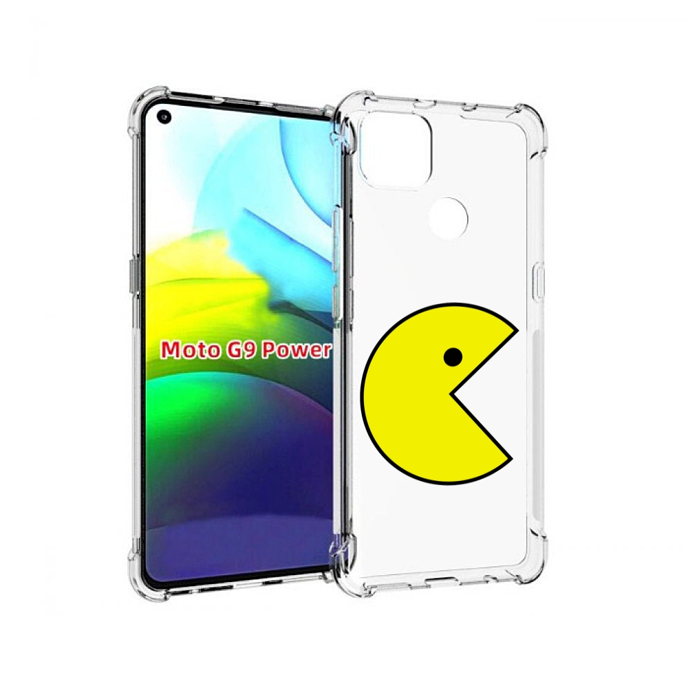 

Чехол MyPads pacman-пекмен для Motorola Moto G9 Power, Прозрачный, Tocco
