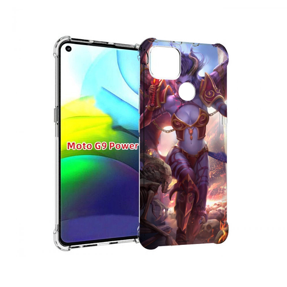 

Чехол MyPads queen of pain dota 2 для Motorola Moto G9 Power, Прозрачный, Tocco