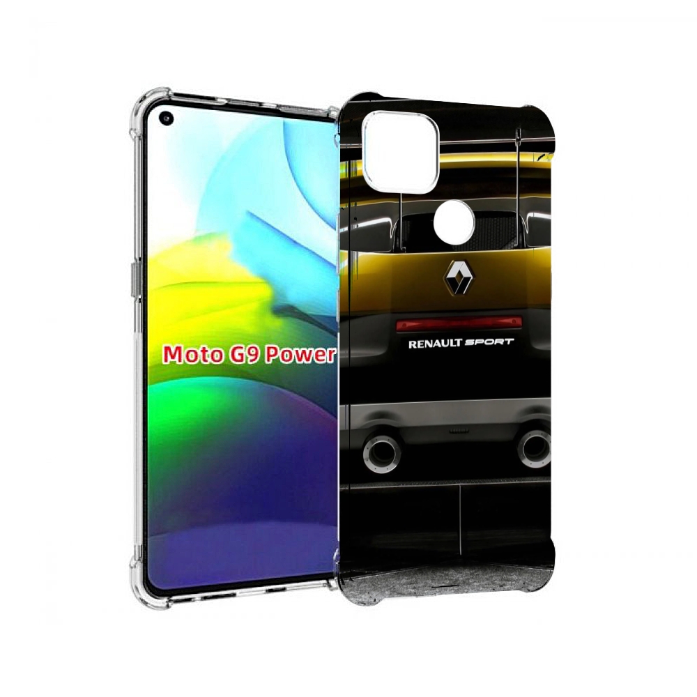 

Чехол MyPads renault-рено-3 мужской для Motorola Moto G9 Power, Прозрачный, Tocco